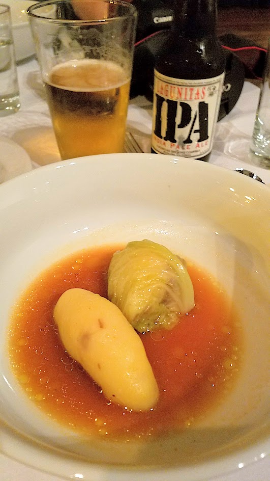 Feast Portland 2016 Twisted Filipino Dinner: Nilagang Baka: beef brisket, napa cabbage, jasmine rice paired with Lagunitas IPA