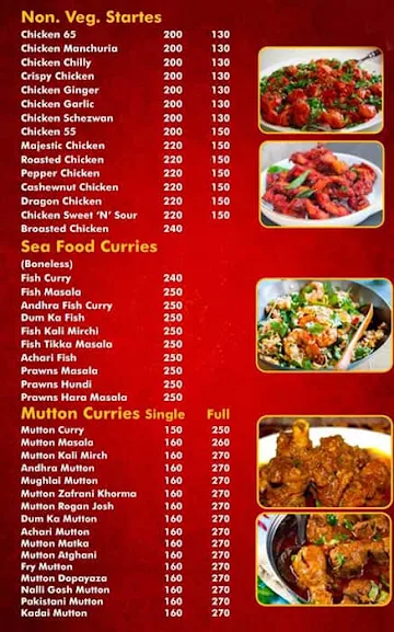 Al Arabian Matam Ali Mandi menu 