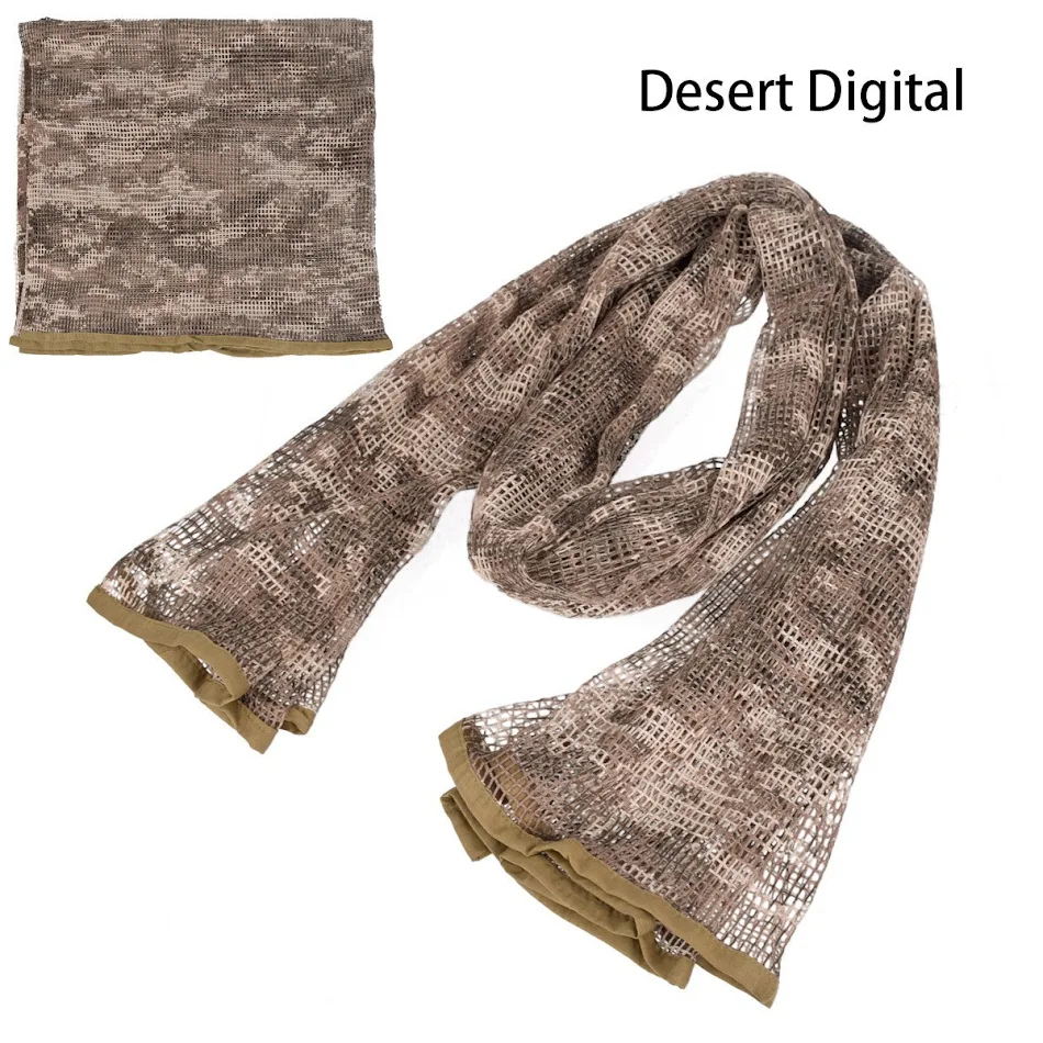 Ademende camouflage buitensjaals voor heren en dames. Ideaal voor outdoor activiteiten, biedt bescherming en camouflage, perfect voor alle weersomstandigheden.