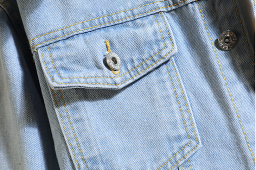 Title 9, Mens Casual Hooded Loose Denim Jacket | Comfor...