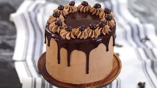 Eggless Mocha Espresso Cake