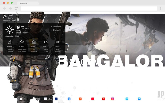 Bangalore New Tab Page HD Wallpapers Themes