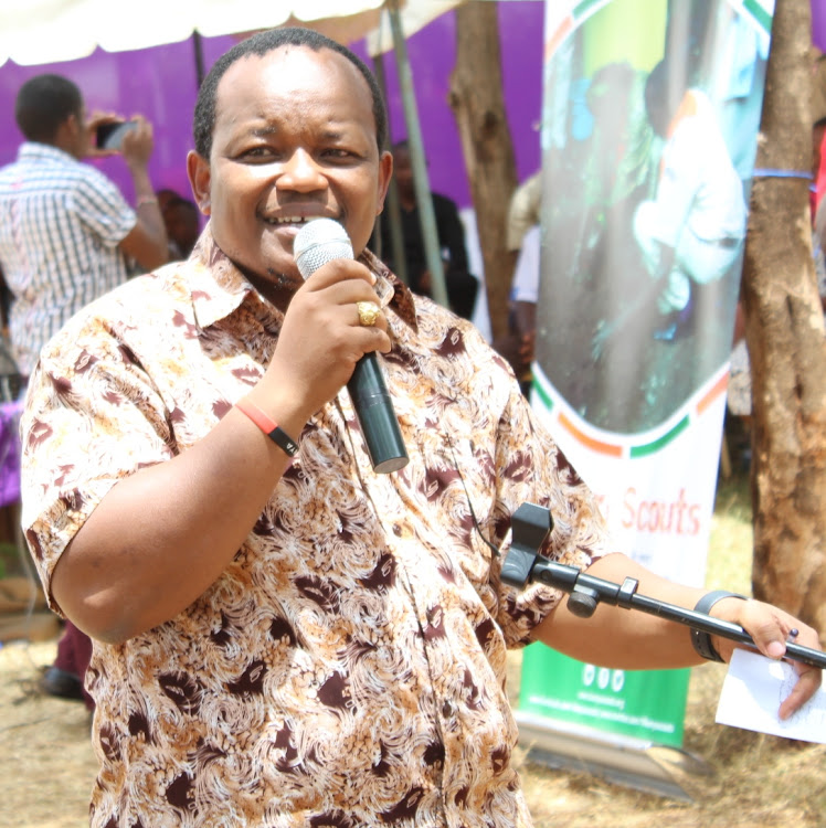 Nyeri town MP Ngunjiri Wambugu in a past event