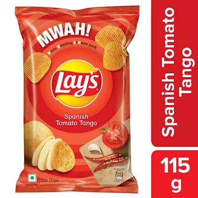 Lays Potato Chips - Spanish Tomato Tango - 115 gm