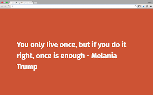 Melania Trump Motivational Quotes