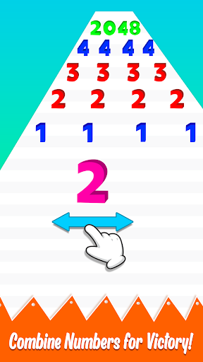 Screenshot Run and Merge Number games