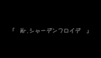 「　Mr. シャーデンフロイデ　」