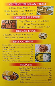 Yuvraj menu 1