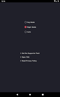 Dark Mode Screenshot