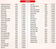 Haldiram's Sweets and Namkeen menu 4