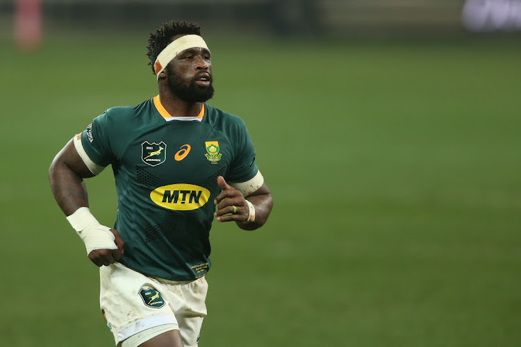 Springbok captain Siya Kolisi during the third Test between SA and the British & Irish Lions.