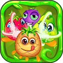 Icon Fruits Crush Mania Match 3 Puz