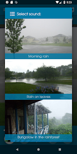 Relax Rain ~ Rain sounds: sleep and meditation Screenshot