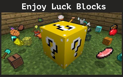 Lucky Block Mod for MCPE screenshot