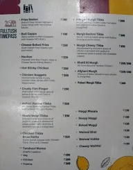 The 2Nd Story Cafe And Lounge menu 1