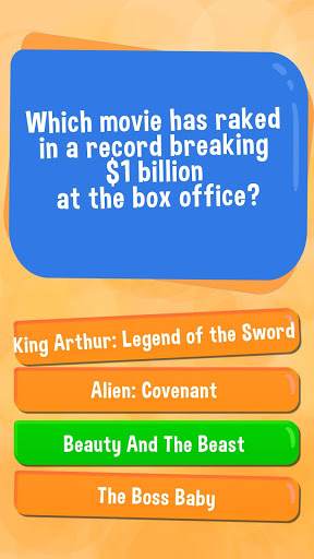 Screenshot Movie Trivia Quiz Game