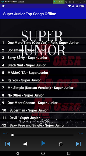 Super Junior Top Songs Offline