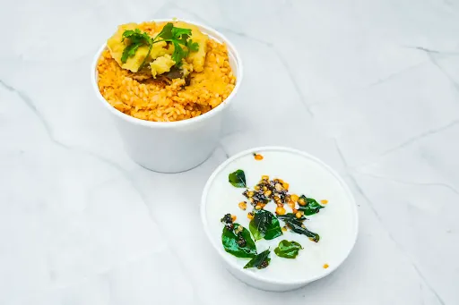 Muddapappu Rice Bowl(500ml)+Curd Rice(250ml)