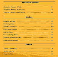 The Monk Momo menu 1