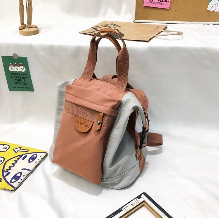 Mochila Feminina Coreana Estilo Colegial Ideal para a Escola Design Moderno e Espaçoso Perfeita para o Dia a Dia Confortável e com Ótima Organização