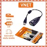 Usb Sound Card 5H Sound Dây Trắng 7.1 Cao Cấp Giá Rẻ Vnet