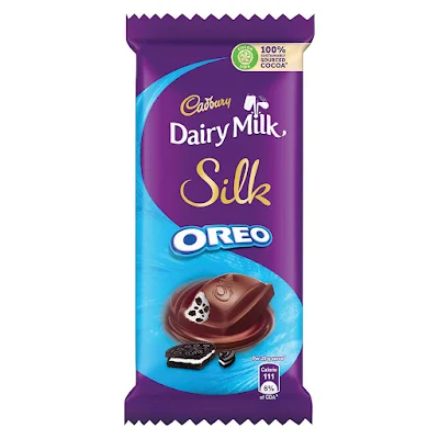 Cadbury Dairy Milk Silk Oreo Chocolates 130 Gm