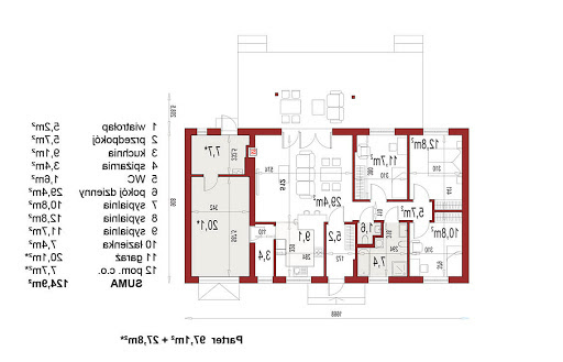 Nina 2 Nova C - Rzut parteru