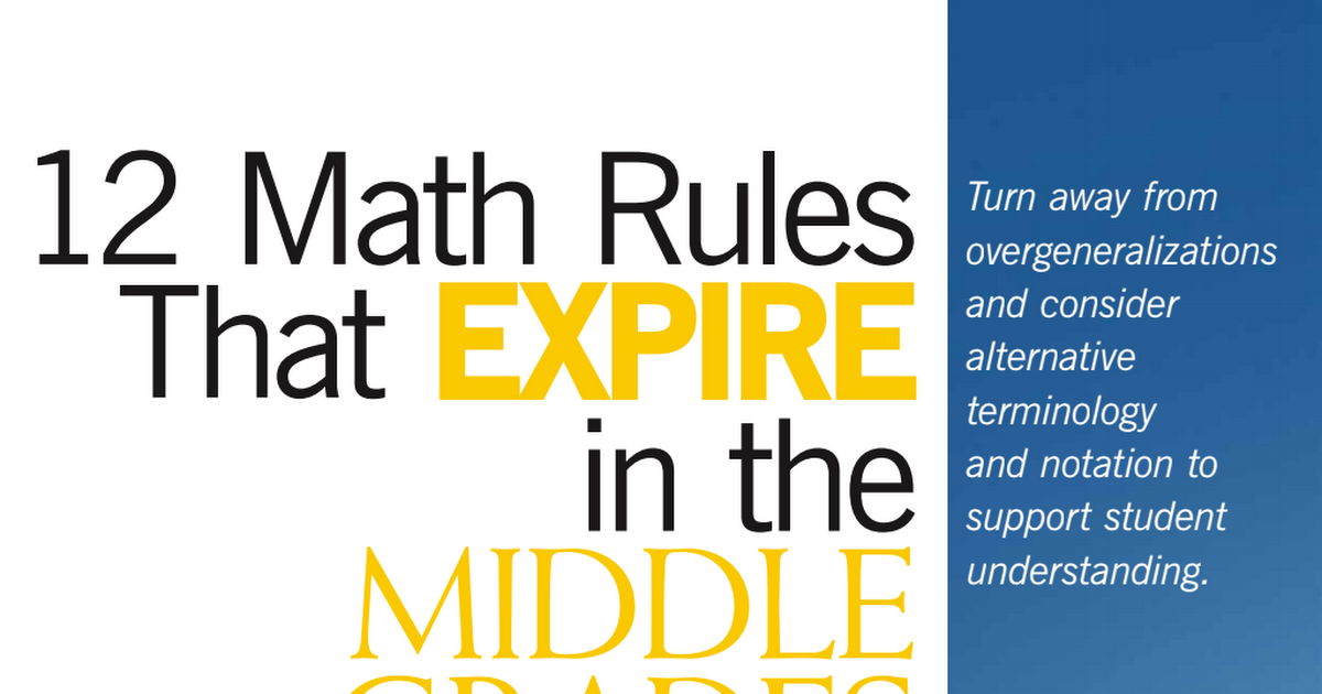 12 Rules that Expire in Middle Grades.pdf