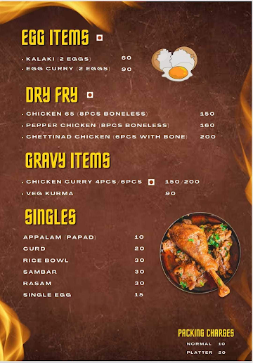 Tvr's Hyderabadi Multicuisine Restaurant menu 