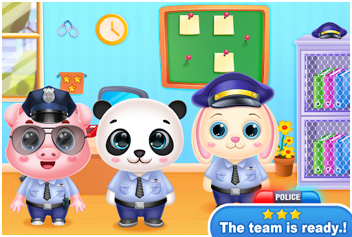 Screenshot Police pig detective game