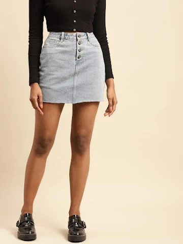 denim skirt