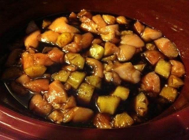 Stir Ingredients, Set Crockpot On Low, And Cook 6-8 Hours.  Yum!