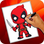 Cover Image of Télécharger How to Draw Deadpool 1.0 APK