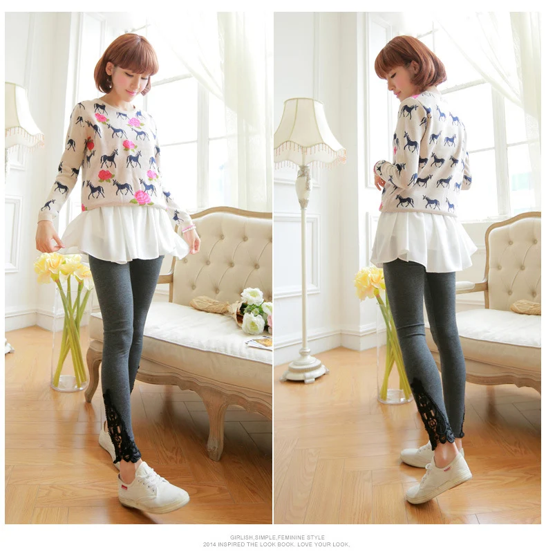 Title 7, Leggings Snellenti con Intreccio Laterale Trian...