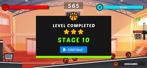 Screenshot Basketball Time Shots