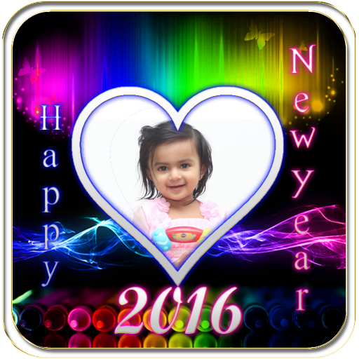 Happy New Year Photo Frames 攝影 App LOGO-APP開箱王