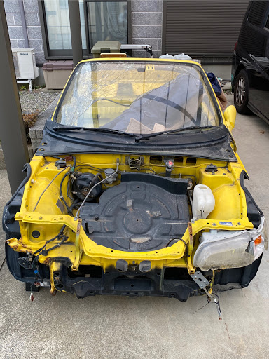 ビート Pp1の部品取り車 フロントフェンダー加工に関するカスタム メンテナンスの投稿画像 車のカスタム情報はcartune