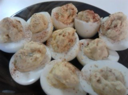 deviled eggs