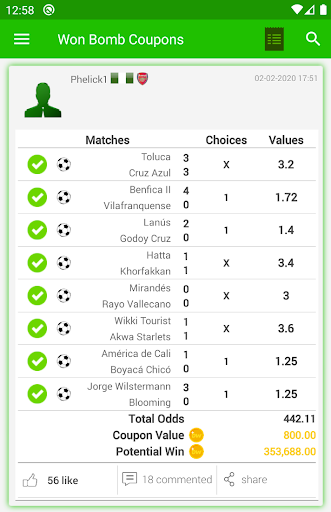 BetsWall Football Betting Tips screenshot #3