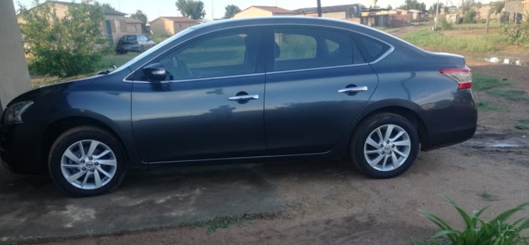 Thembane Masheqa of Klerksdorp bought this Nissan Sentra 2013 model for R120,000 but it broke down after two days of driving it and now the dealership won’t refund him.