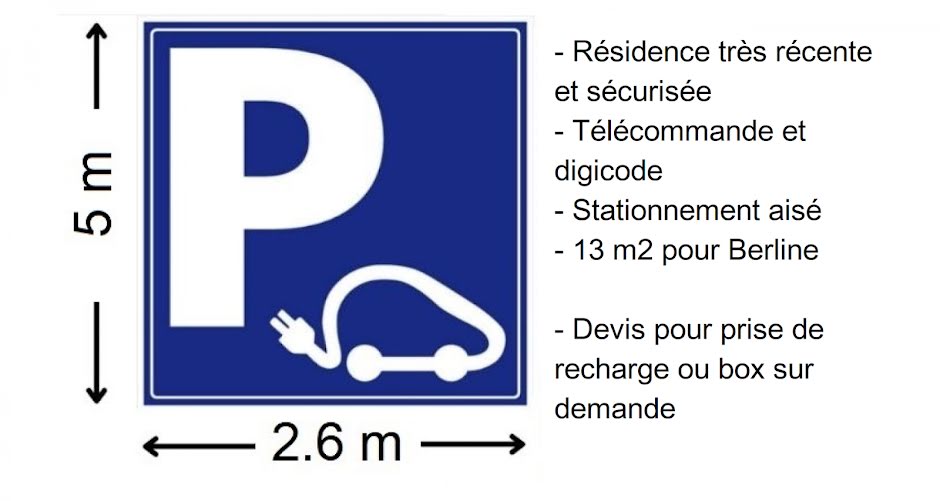 Vente parking  13 m² à Nanterre (92000), 18 000 €