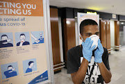 Airports Company SA (Acsa) intensified measures at Cape Town International Airport on March 12 2020 by putting up notice boards and stickers to prevent the spread of the coronavirus.