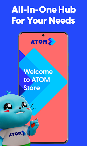 Screenshot ATOM Store, Myanmar