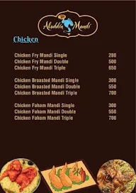 Aladdin Mandi menu 2
