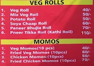 Zaika Kathi Rolls menu 3