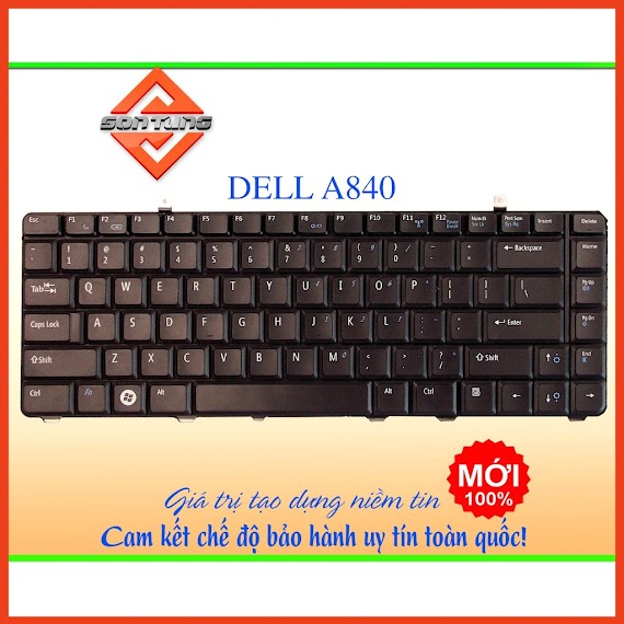 [New] Bàn Phím Laptop Dell Vostro 1014 1015 1088 A840 A860