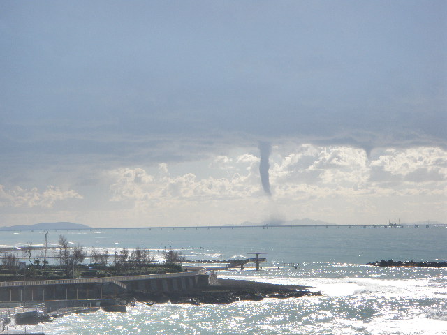 trombe marine sulla toscana di orsobianco