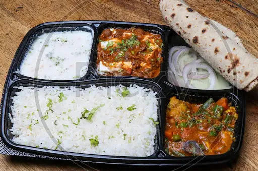 Special Paneer Rice Thali