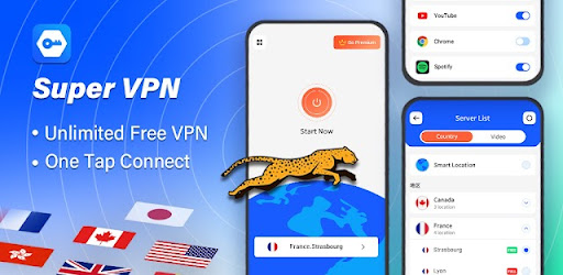 Super VPN - Secure VPN Proxy