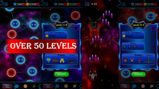 Screenshot Galaxy Hunter Space 2D 3D APP
